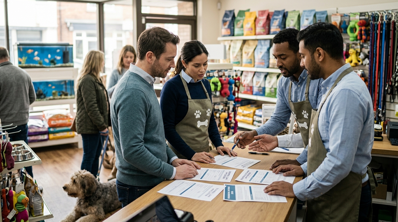 Illustration: Small Business Loans for Pet Stores with Bad Credit: Your 2026 Financing Guide