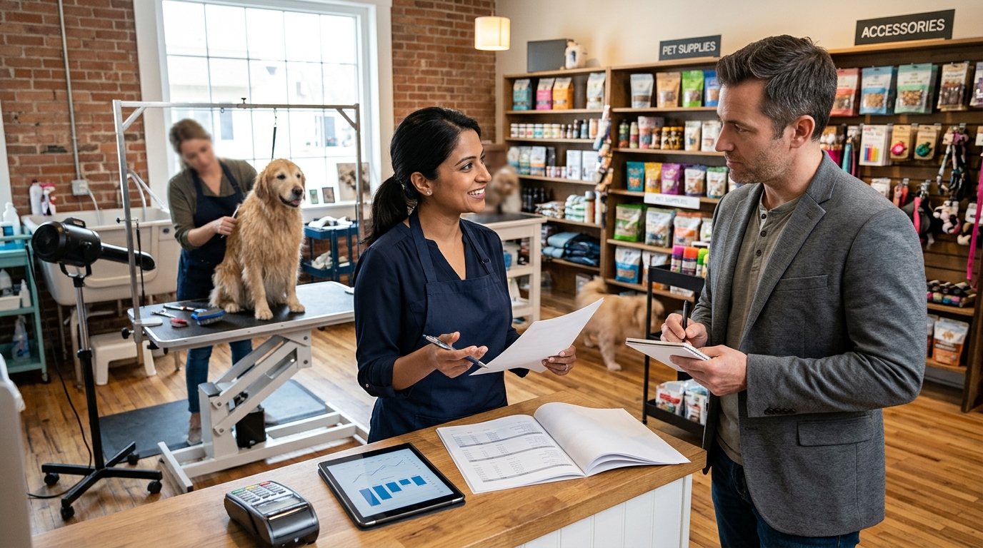 Illustration: Pet Grooming Salon Startup Costs and Financing in 2026: A Complete Guide to Getting Capital Fast