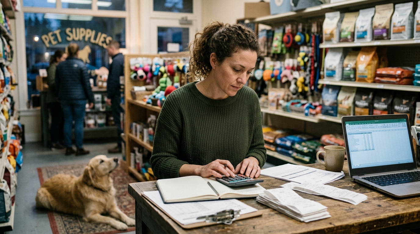 Illustration: Protecting Your Business: A Guide to Managing Personal Debt as a Pet Store Owner